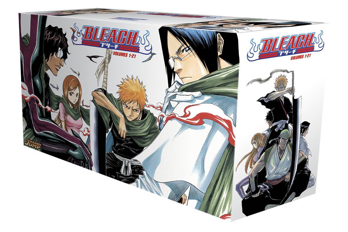 Bleach Box Set 1 Volumes 1-21 Tite Kubo Manga | eBay