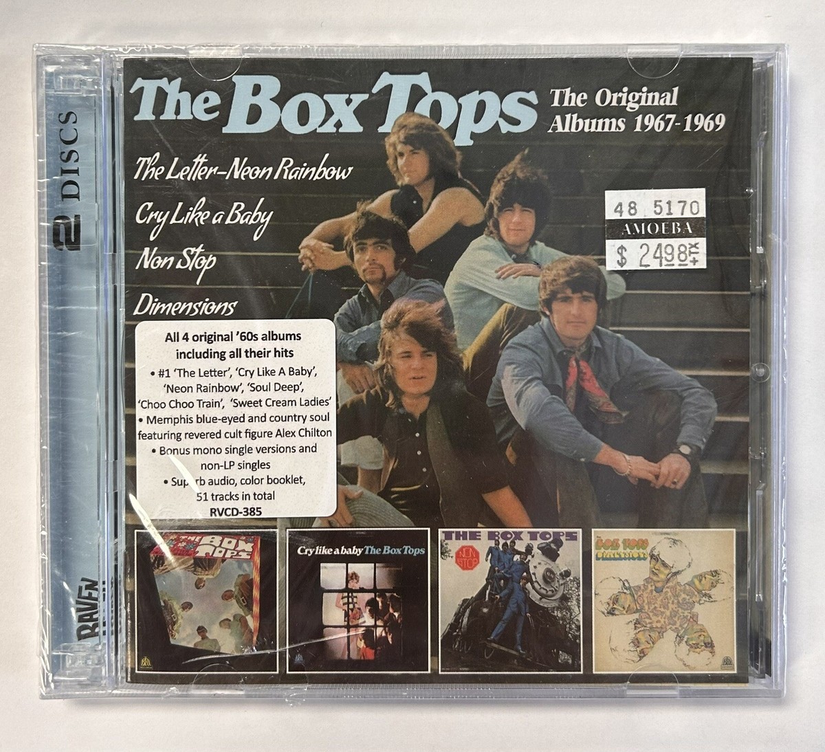 The Original Albums 1967-1969 * by The Box Tops (CD, Feb-2015, 2