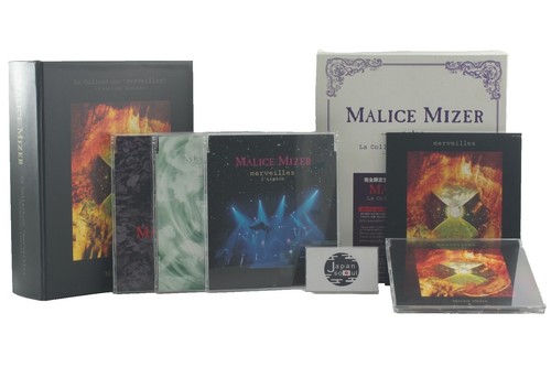 Malice Mizer La Collection des Singles Limited Edition Box Set CD+