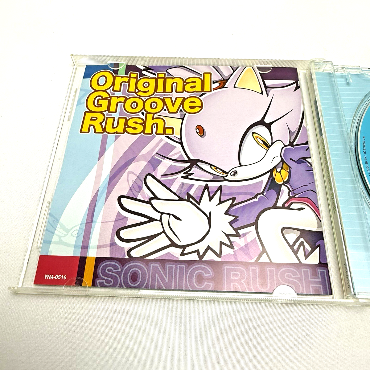 SONIC SONIC RUSH Original Groove Rush Soundtrack CD Game Music OST