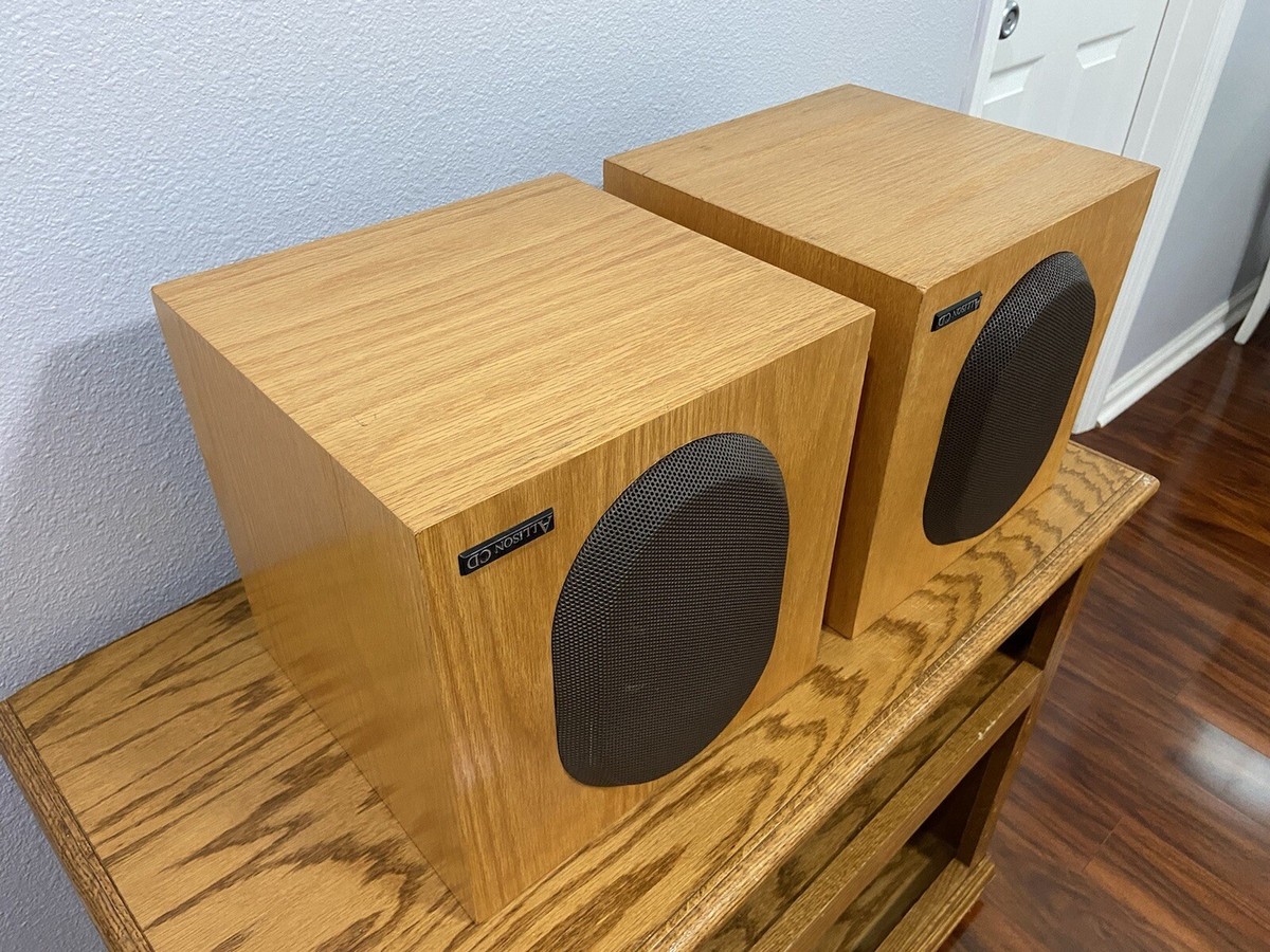 Allison Acoustics CD-6 Bookshelf Speakers (New Foam) | eBay