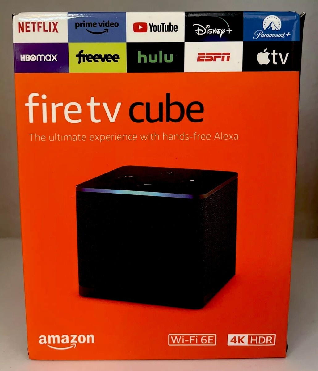 Amazon Fire TV Cube 3rd Gen-Alexa Wi-Fi 6E 4K Ultra HD-B09BZZ3MM7