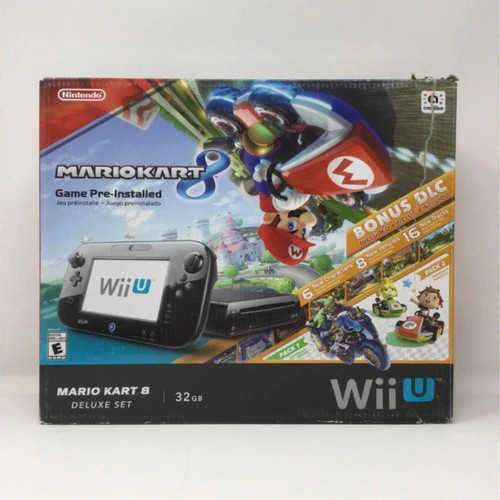 Nintendo Wii U 32GB - Mario Kart 8 Deluxe Set Console [MK8