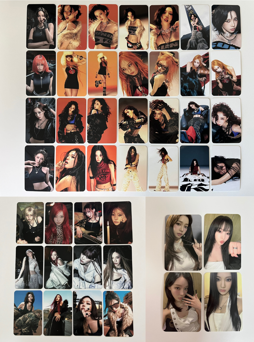 aespa Dirty Work Photocards Karina Winter Giselle Ningning | eBay