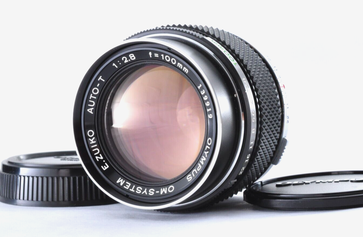 Olympus OM-SYSTEM E.Zuiko Auto-T 100mm f/2.8 [MINT] MF Prime Lens