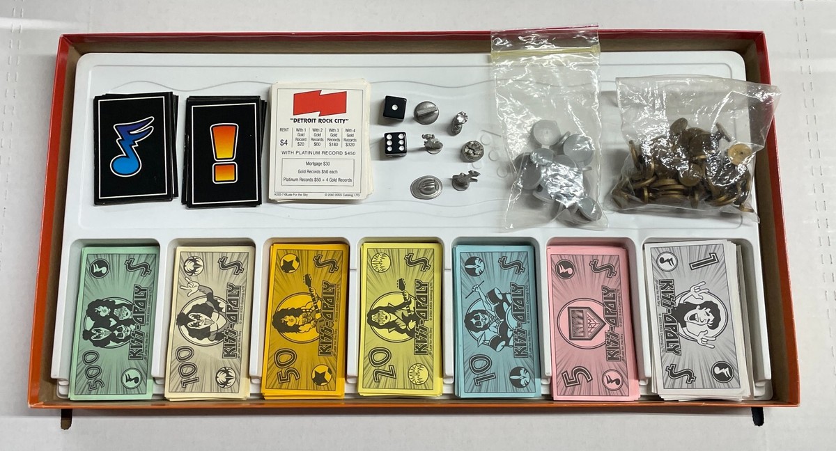 KISS-Opoly - Kiss-Themed Monopoly Board Game | eBay