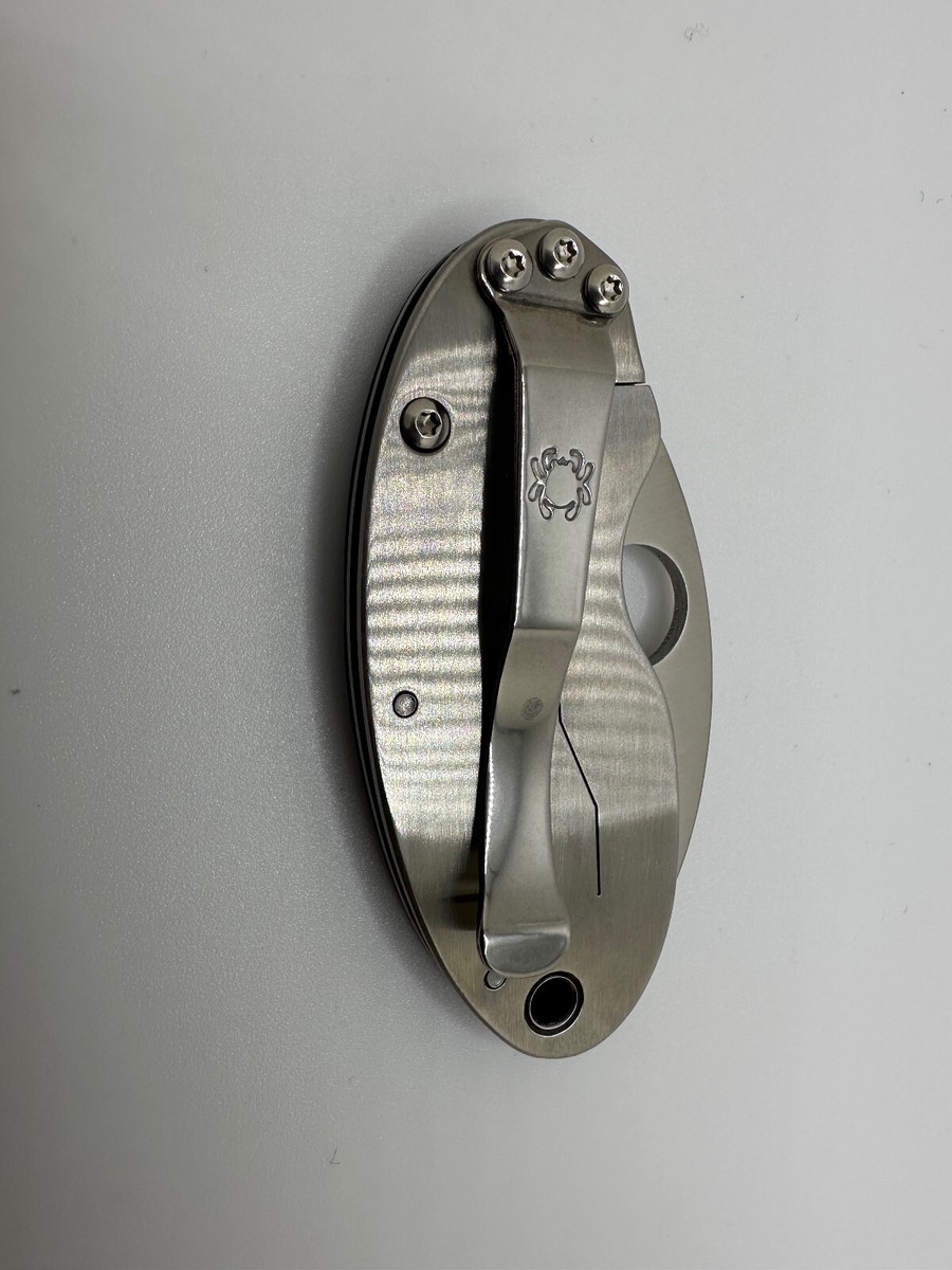 New Spyderco Cricket /Blue Nishijin /VG-10 /C29GFBL rare | eBay