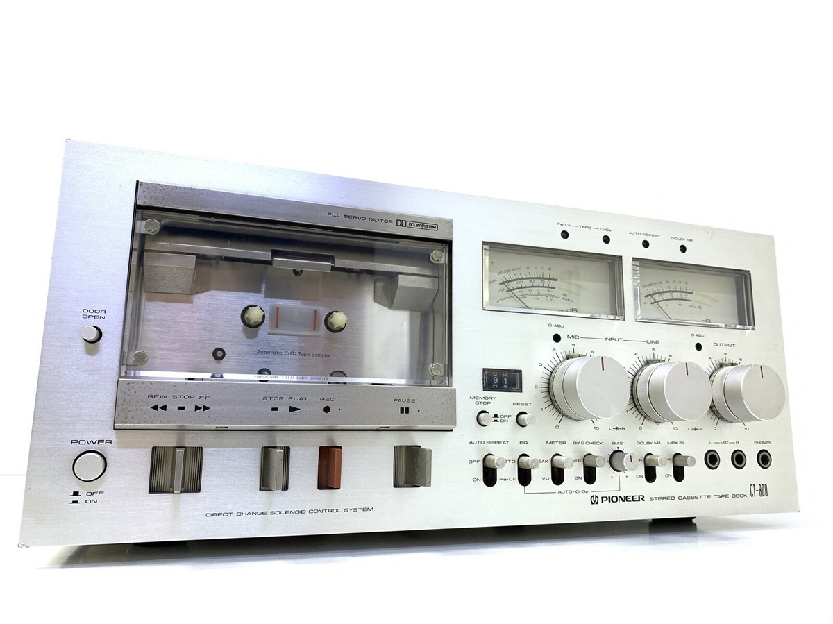 PIONEER CT-800 Rare Japan Market Stereo Tape Deck Vintage 1979