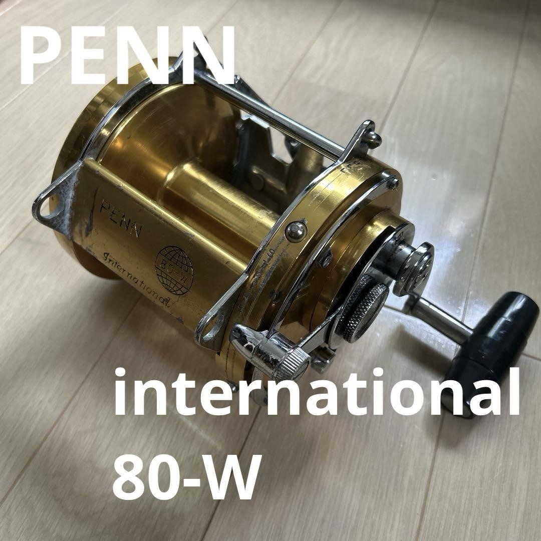 Penn International 80-W Trolling Reel Aluminum Metal Saltwater