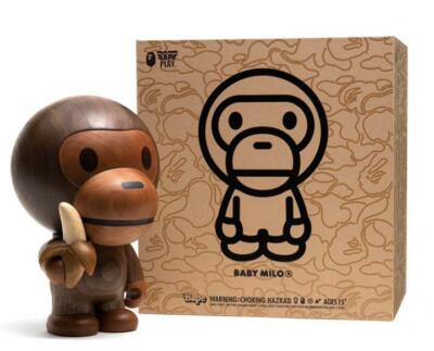BAPEPLAY x TOYQUBE Wooden BABY MILO Limited Edition 300 A BATHING