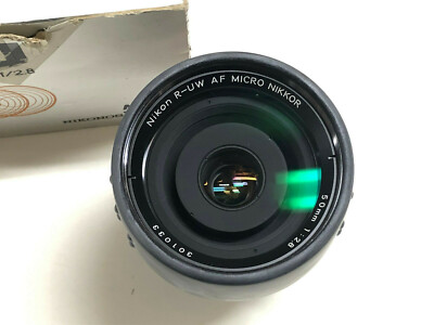 Nikonos 50mm f/2.8 R-UW AF Micro Nikkor Lens for Nikonos RS | eBay