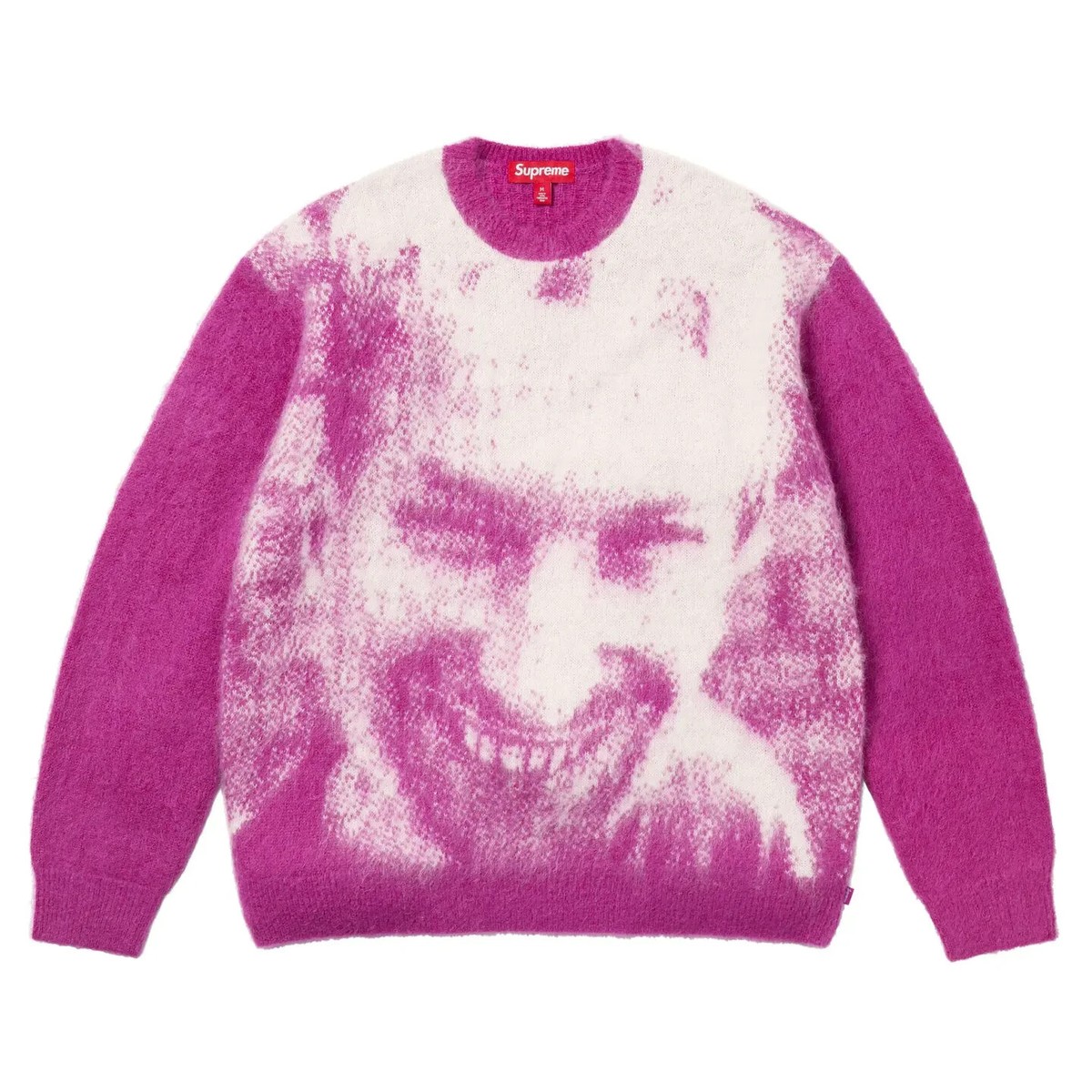 Supreme x Aphex Twin Mohair Sweater Black Plum 2colors SS25 | eBay
