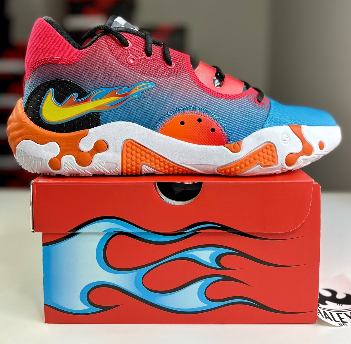 NEW Nike PG 6 Hot Wheels | Men Sizes 7.5 - 15 | DH8446-400 | eBay