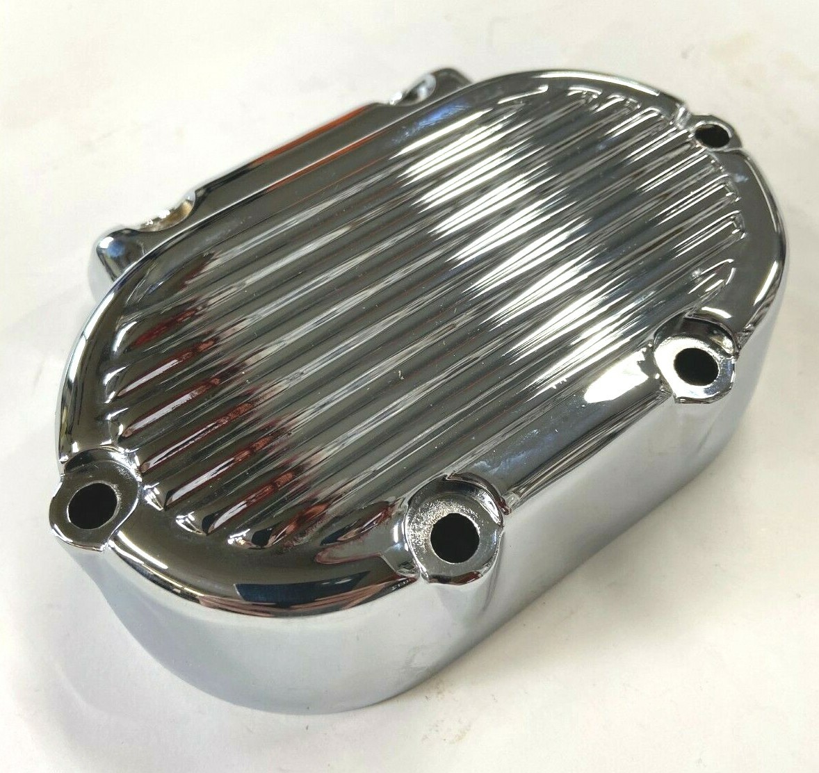 Chrome Transmission Side Cover For Harley Davidson Big Twin 1987
