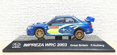 1/64 CM's Rally 2003 SUBARU IMPREZA WRC GREAT BRITAIN SOLBERG