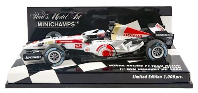 Minichamps Honda F1 Racing Ra106 #12 Jenson Button Winner Hungary