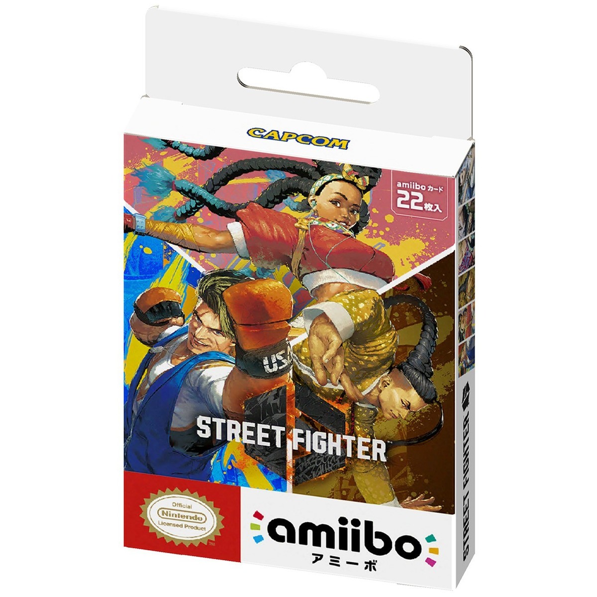 Nintendo Switch 2 Street Fighter 6 Amiibo Card Starter Set