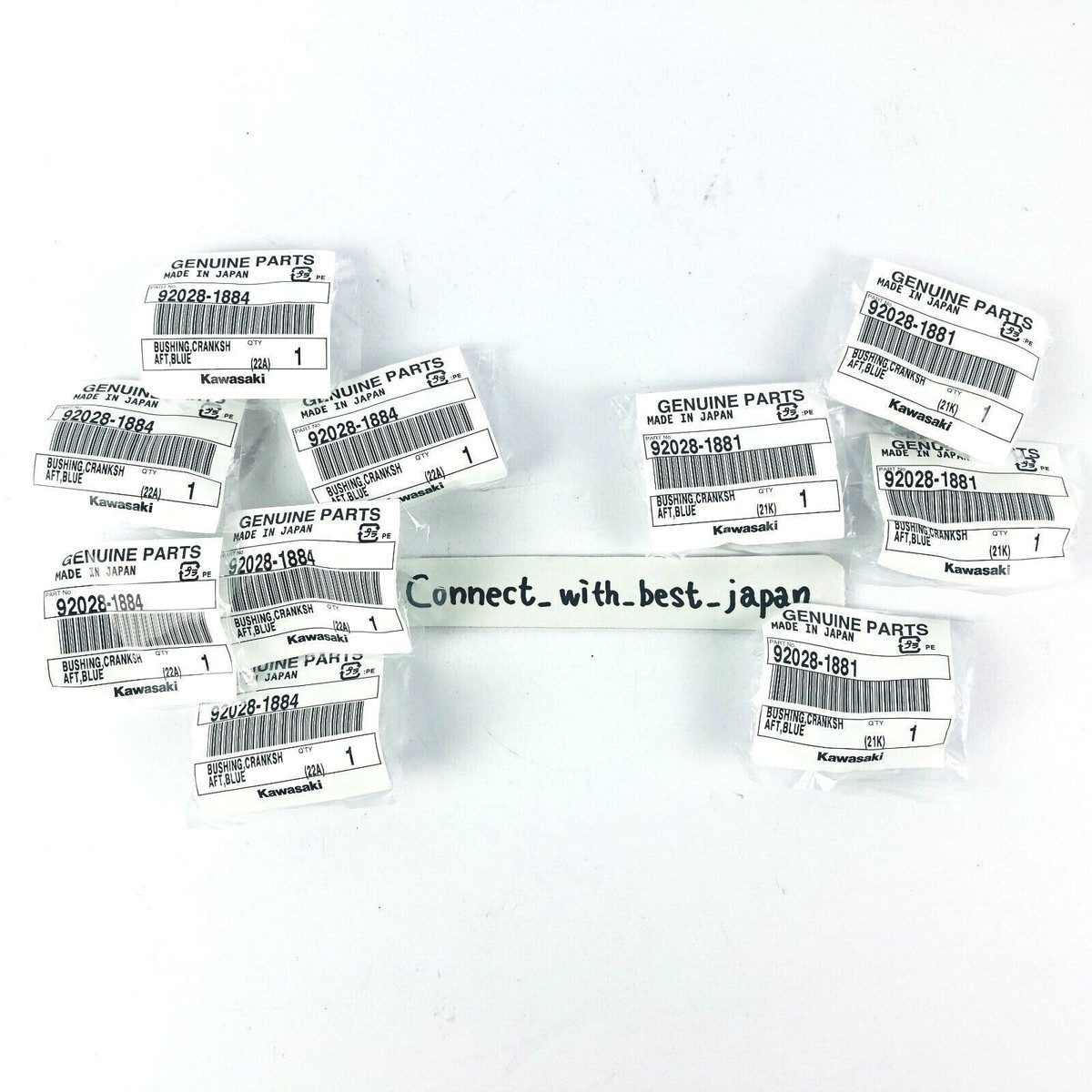 1998-2004 Kawasaki Ninja ZX-6R Genuine Crankshaft Bushing Set | OE