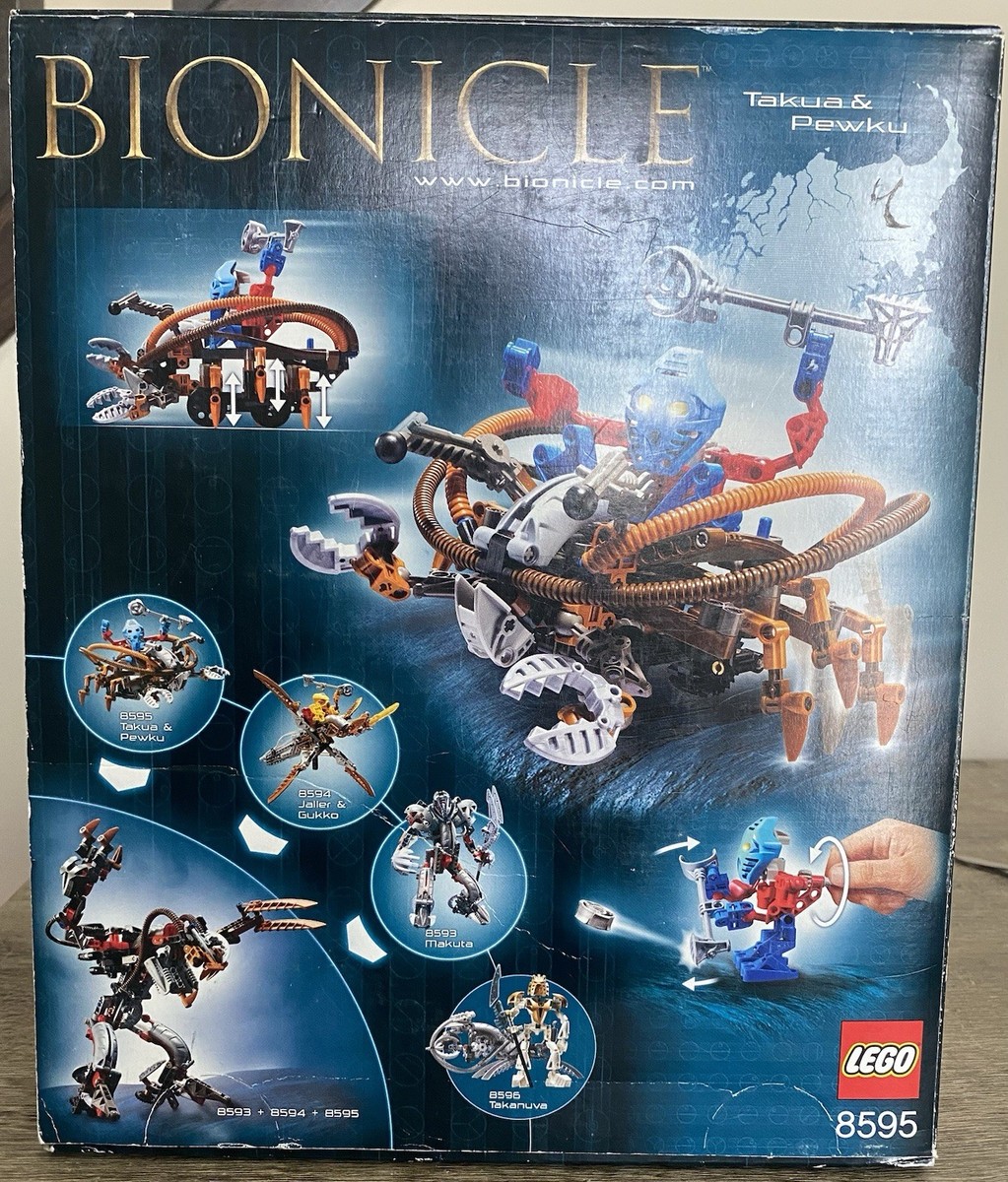 LEGO BIONICLE: Takua and Pewku (8595) for sale online | eBay