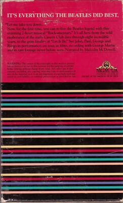 THE COMPLEAT BEATLES Rare VHS John Lennon Paul McCartney George