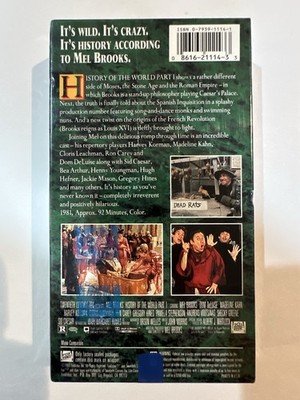 History of the World: Part 1 (VHS, 1997) for sale online | eBay