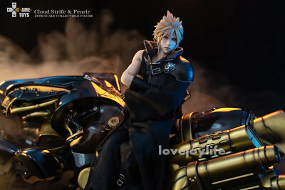 GAMETOYS 1/6 Cloud Strife & Fenrir GT-006C Action Figure Deluxe