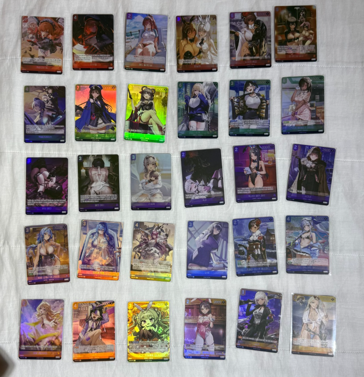 Nikke Nivel Arena SB01 Special Booster SR Card Set 30 Cards Korean