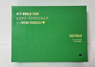 BTS LOVE YOURSELF SAO PAULO WORLD TOUR DVD SPEAK YOURSELF | eBay