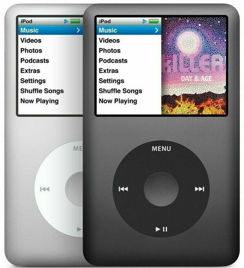 NEW Apple iPod classic 7th Generation Gray (120GB) MP3 - With New