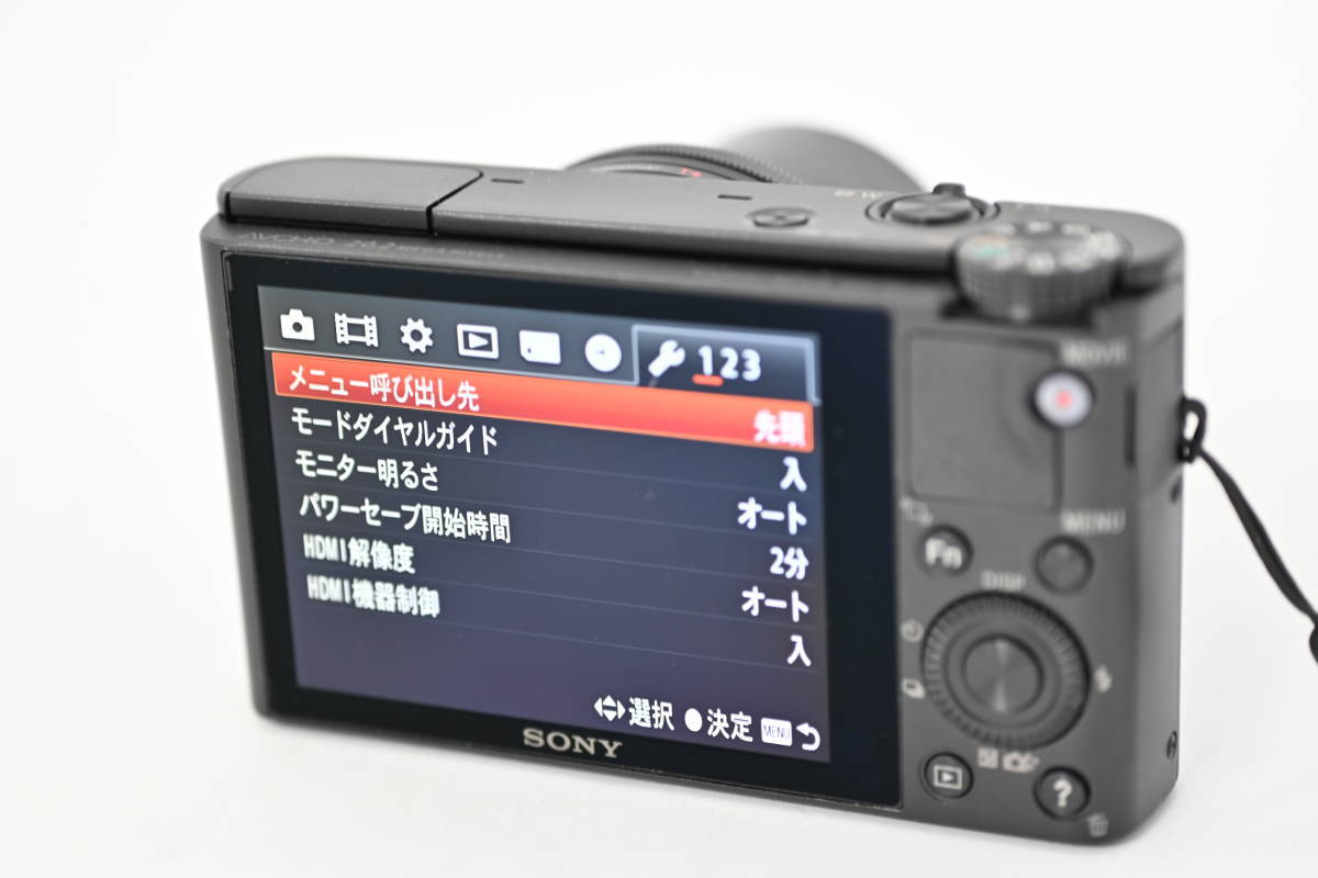 Sony Cyber-Shot DSC-RX100 20.2MP Compact Digital Camera Black In