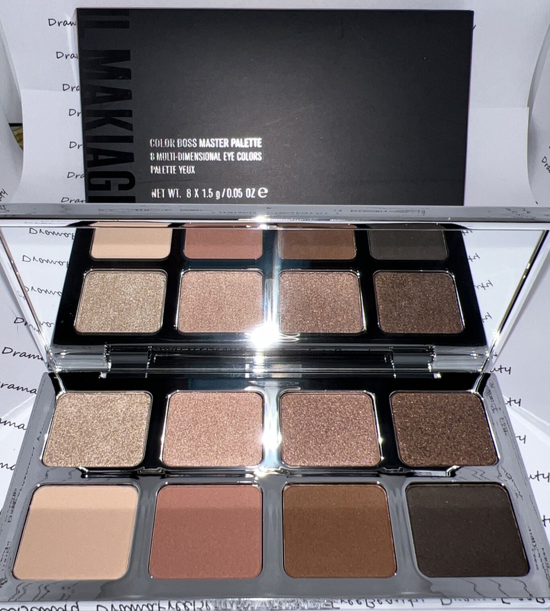 BNIB IL Makiage Boss Master 8-Color Multi-Dimensional Eyeshadow