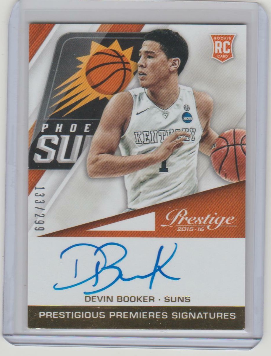 DEVIN BOOKER 15-16 Prestige Prestigious Premieres Signatures