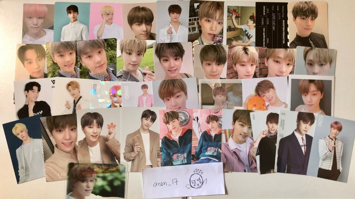 Seventeen Dino / Chan Photocard Listing - Updated 6/21/20 | eBay
