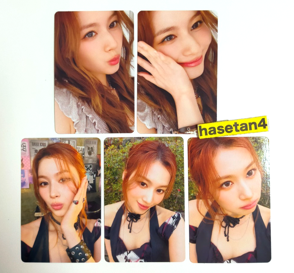 SANA TWICE ENEMY JAPAN SOLO ver. Photocard Japan album CD solo | eBay