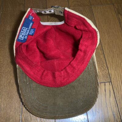 ヴィンテージ Polo Ralph Lauren ニューズボーイキャップ インディゴ