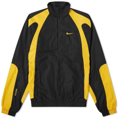 Nike x Drake NOCTA Track Jacket Black Yellow Size XL Brand New