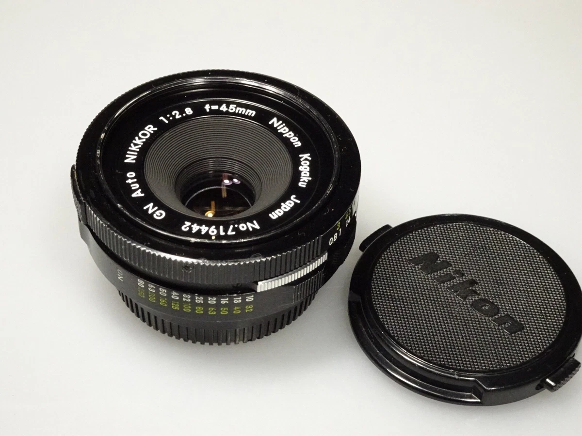 Nikon NIKKOR f/2.8 Camera Lenses 45mm Focal for sale | eBay