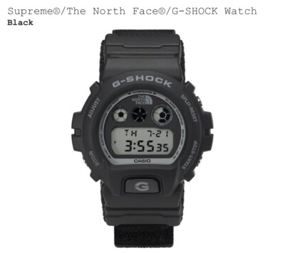 Brand New Supreme® x The North Face® x G-SHOCK Watch - Black
