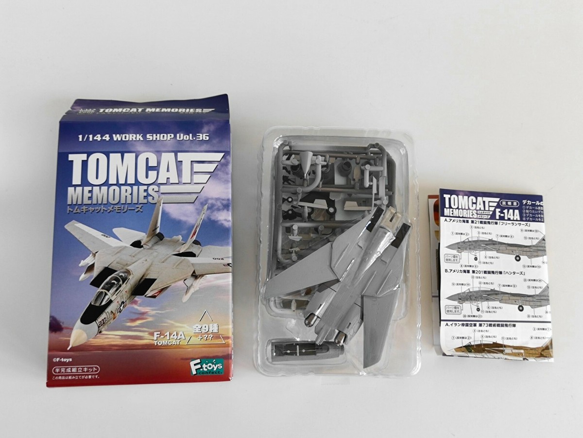 F-toys 1/144 TOMCAT MEMORIES F-14A US Navy 21st Fighting Squadron