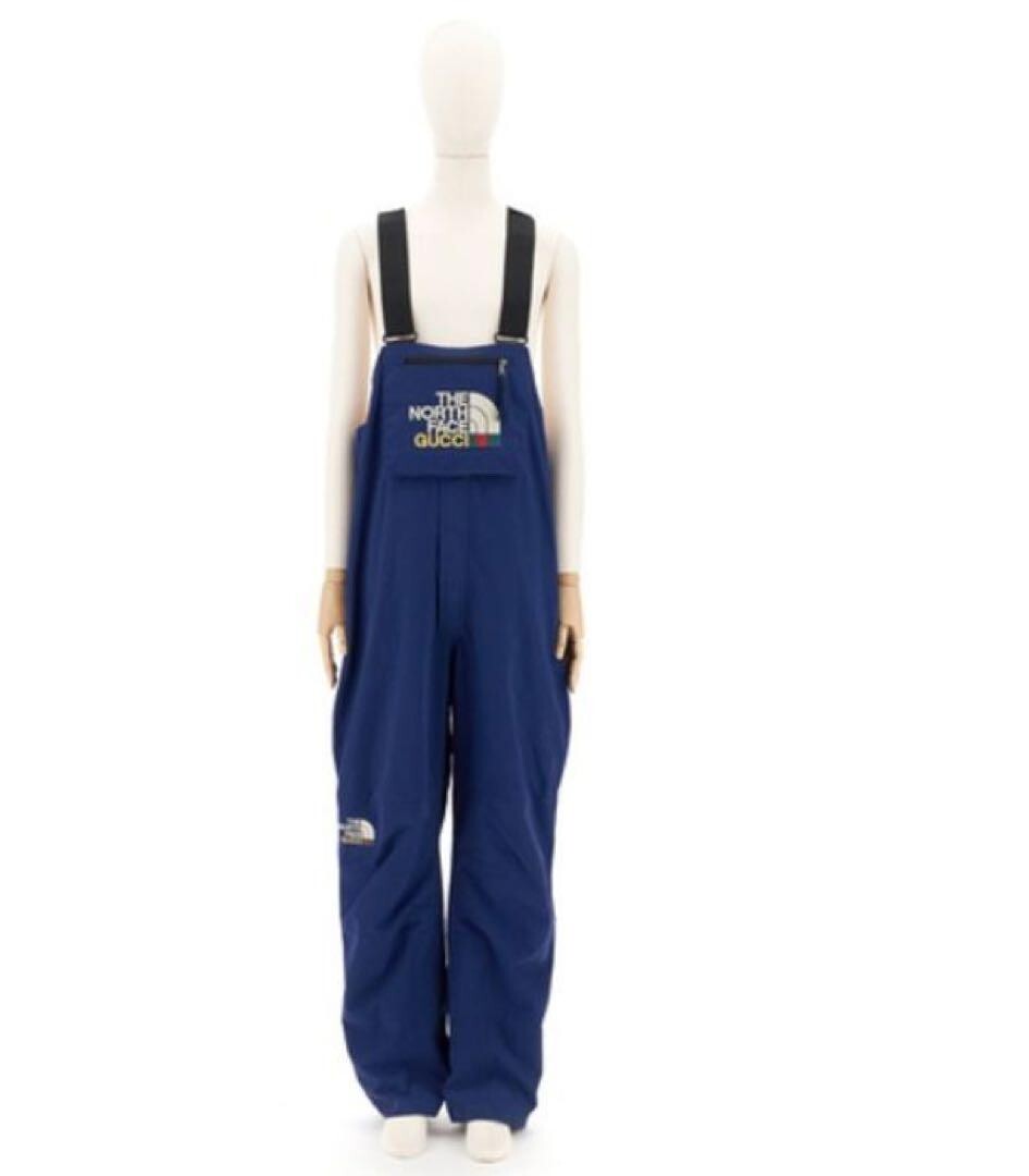 GUCCI × THE NORTH FACE Overalls Size L Nylon Blue 663768 | eBay