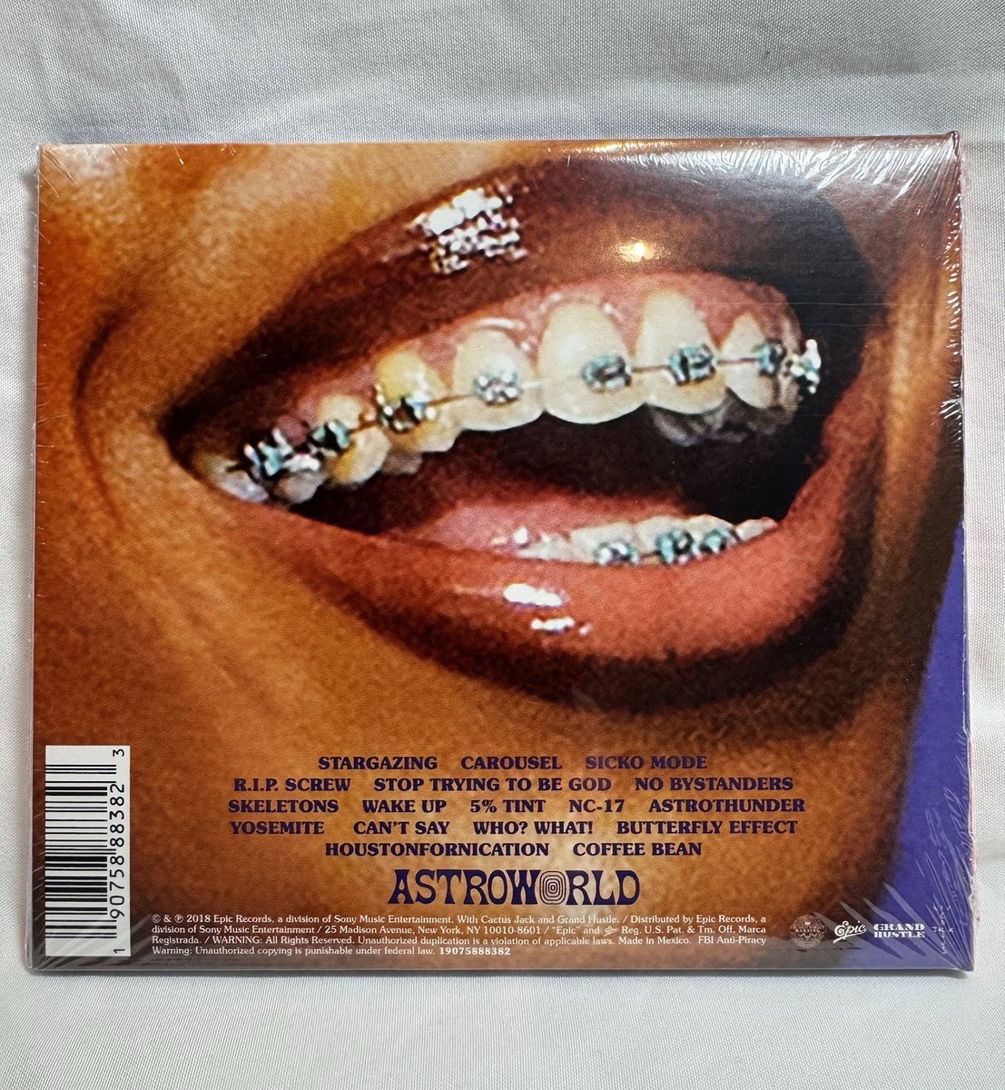 Travis Scott - ASTROWORLD Website Exclusive Night Cover CD | eBay