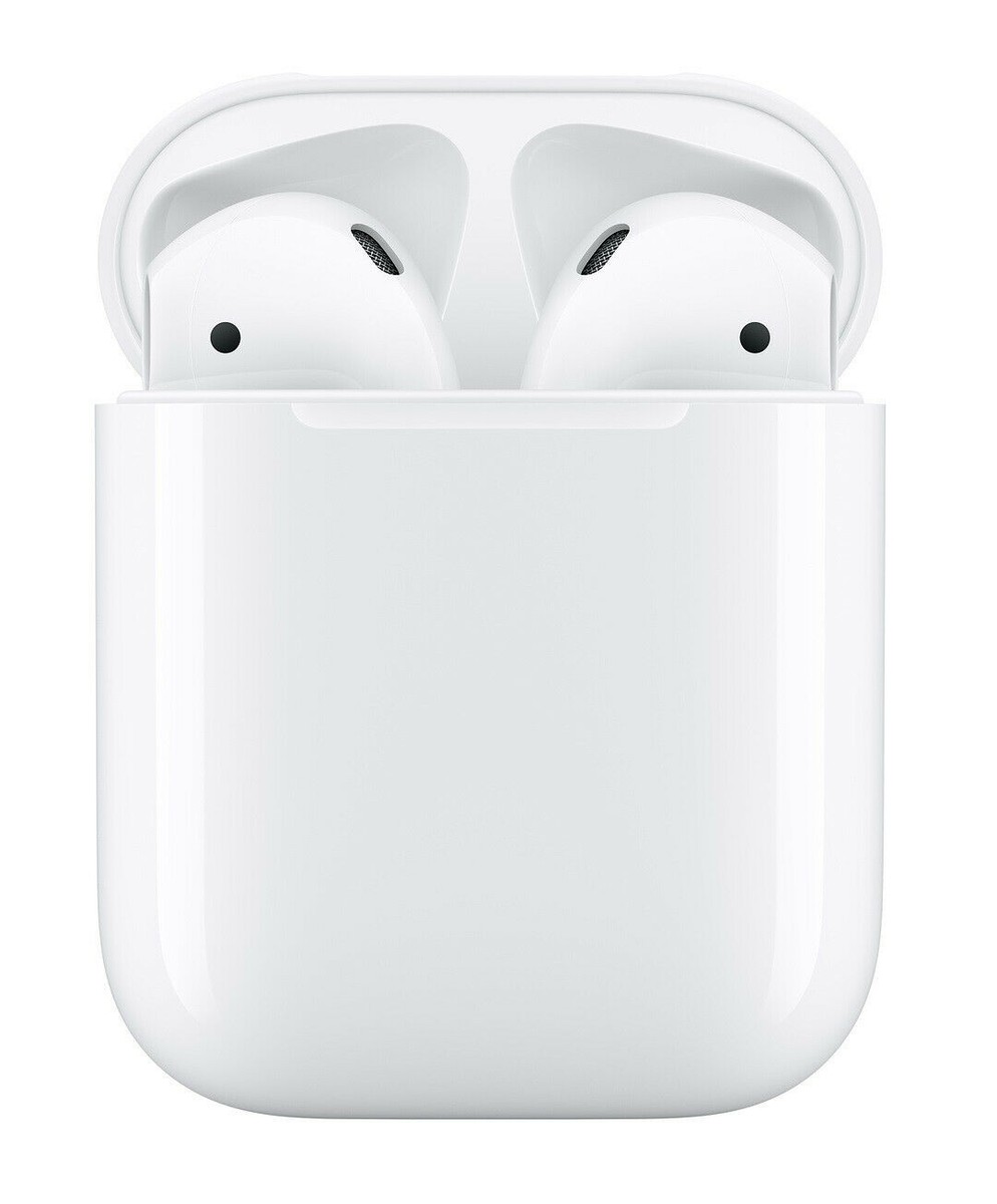 Apple AirPods 2 White with Charging Case In Ear Headphones MV7N2AM