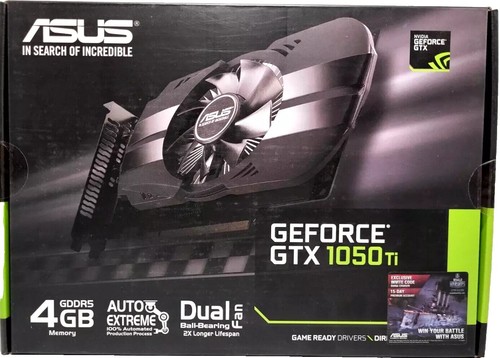 ASUS NVIDIA GeForce GTX 1050 Ti PH-GTX1050TI-4G 4GB GDDR5, Used | eBay