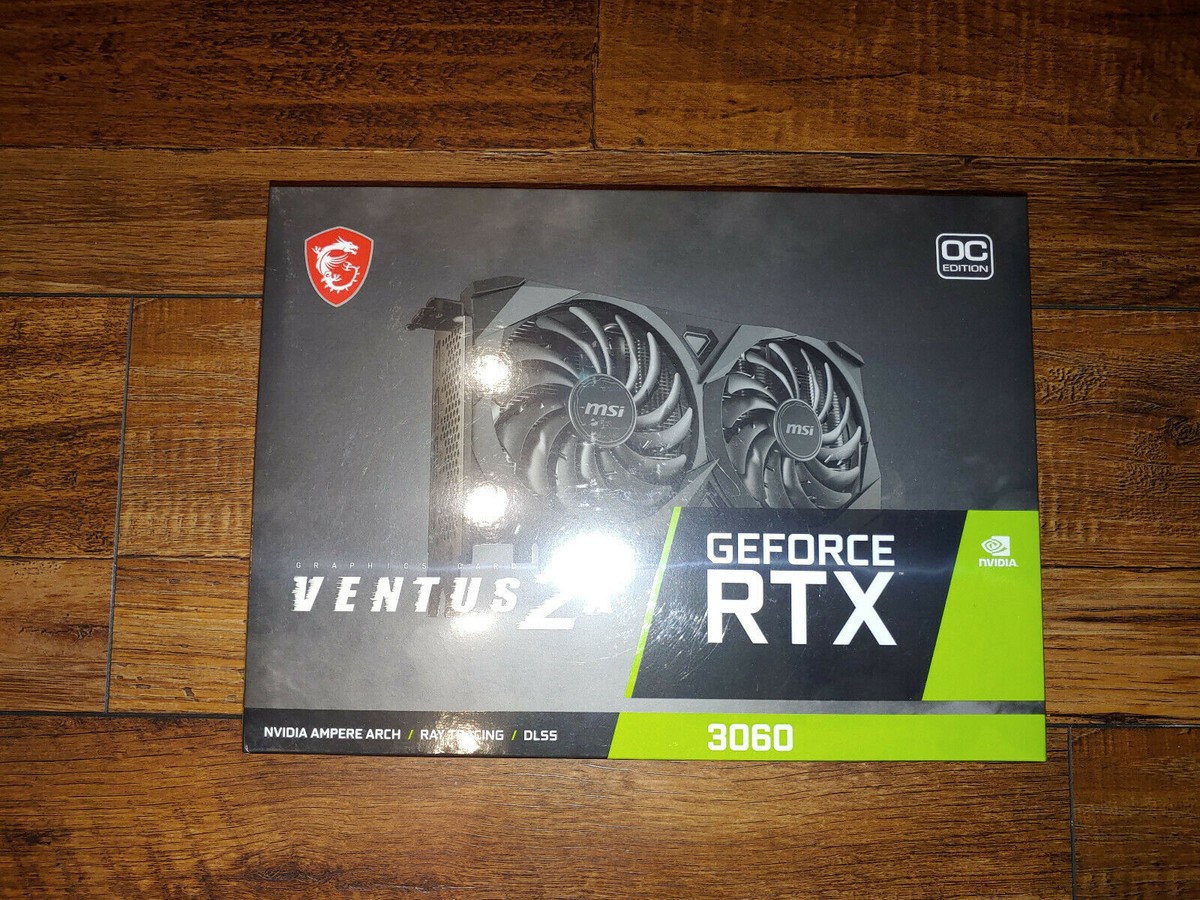MSI NVIDIA GeForce RTX 3060 VENTUS 2X OC 12 GB GDDR6 Graphics Card