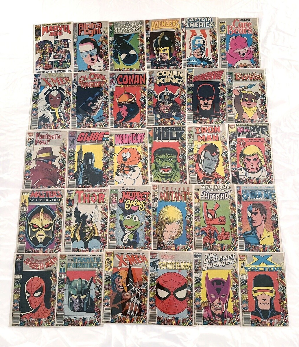 Marvel Comics 25th Anniversary Celebration Collection NEWSSTAND