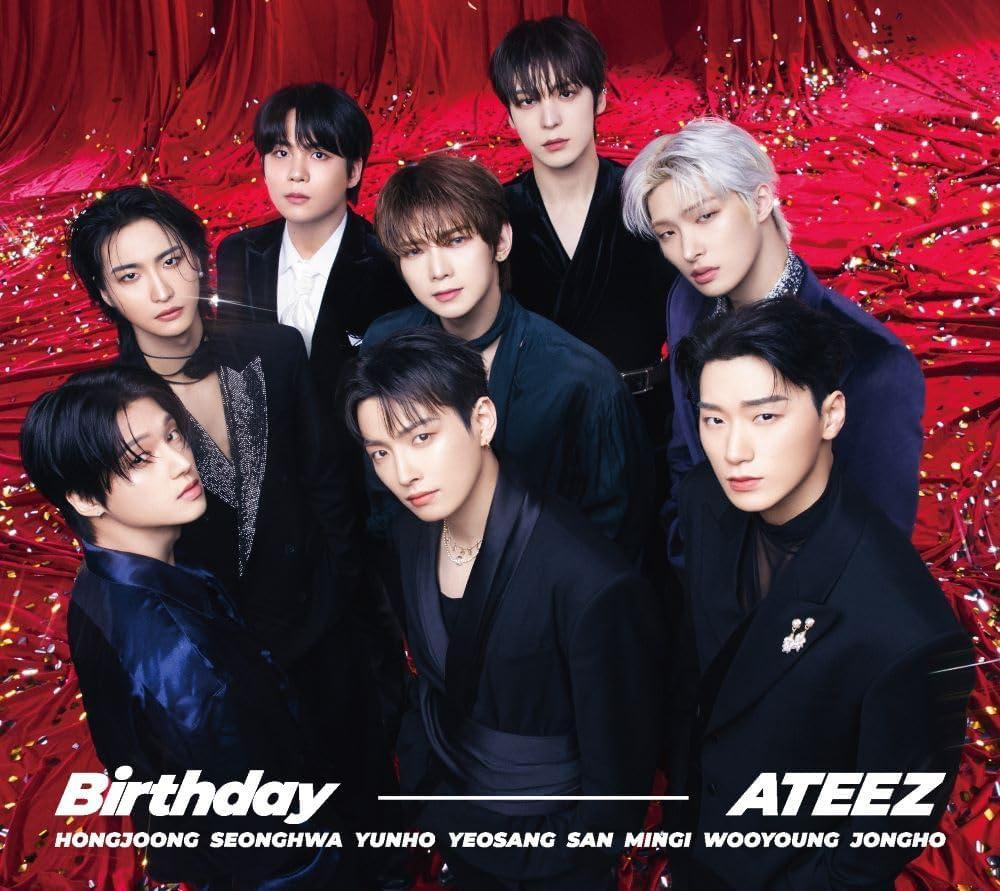 CD Birthday (Limited Edition A) Japan ATEEZ Music w/Photobook (1
