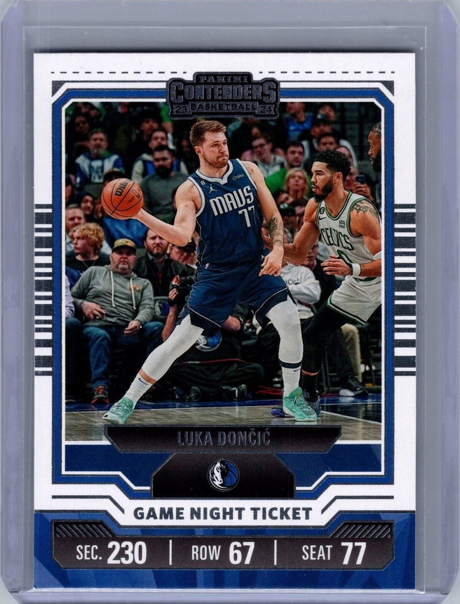 2023-24 Panini Contenders Game Night Ticket Luka Doncic #21