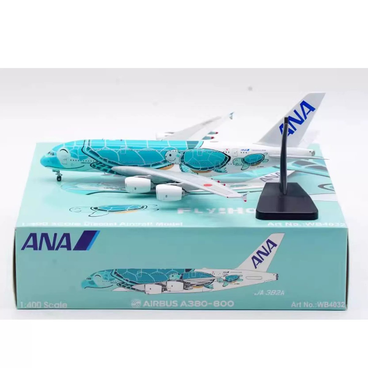 Aviation 1/400 ANA Green Sea Turtle Airbus A380 JA382A WB4032