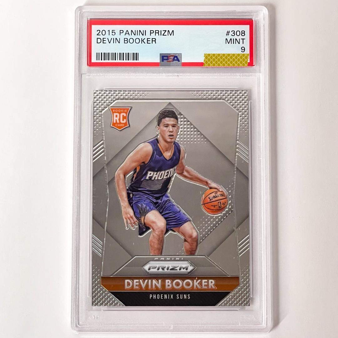 PSA9 finished PRIZM rookie card DEVIN BOOKER RC | eBay