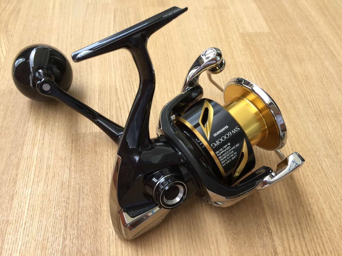 SHIMANO スフェロス SW6000HG PEライン付 スピニングリール SHIMANO